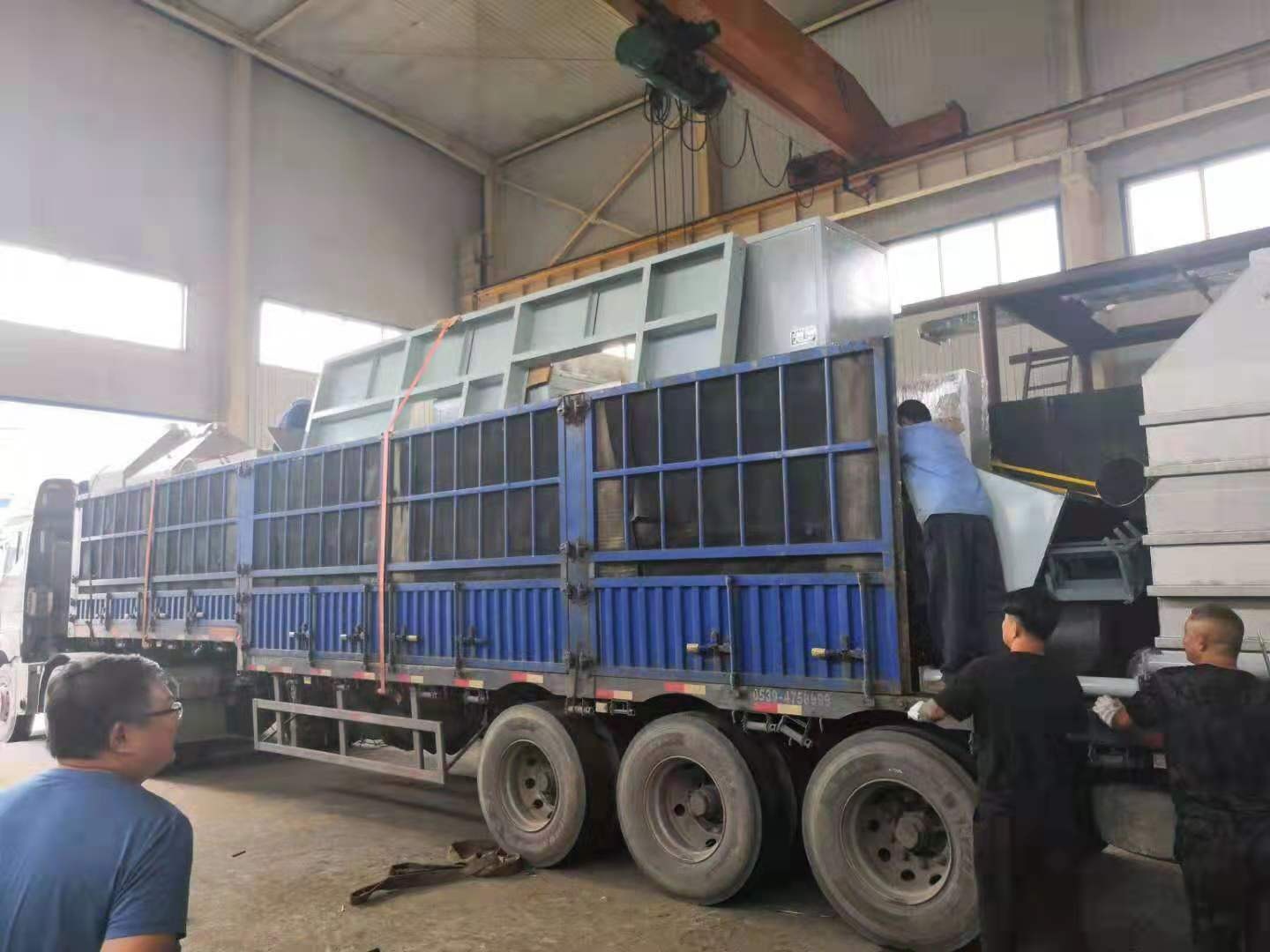 安徽客户定制的时产30吨掺混肥设备